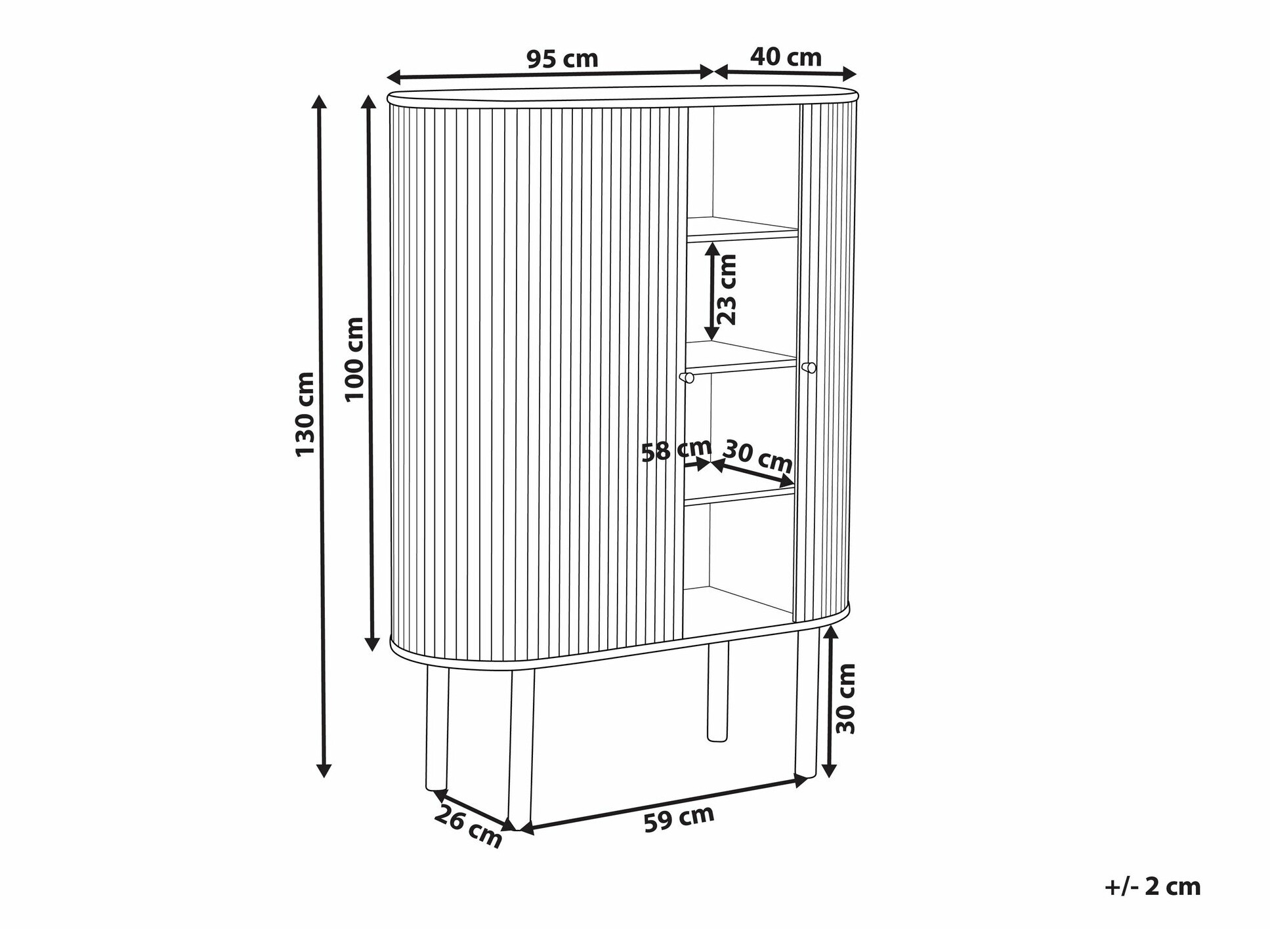 Spintelė Berwyn 1697