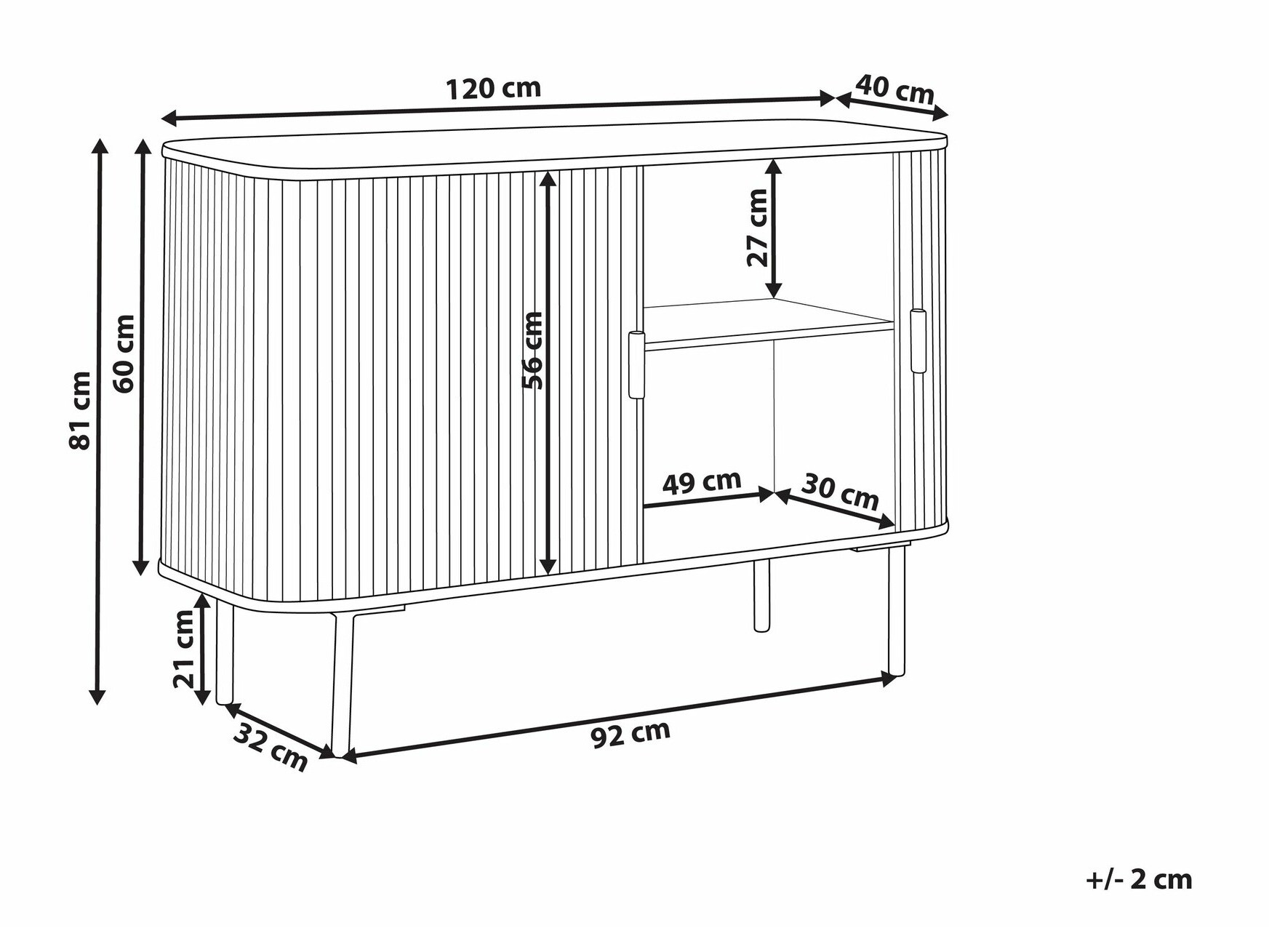 Spintelė Berwyn 1716