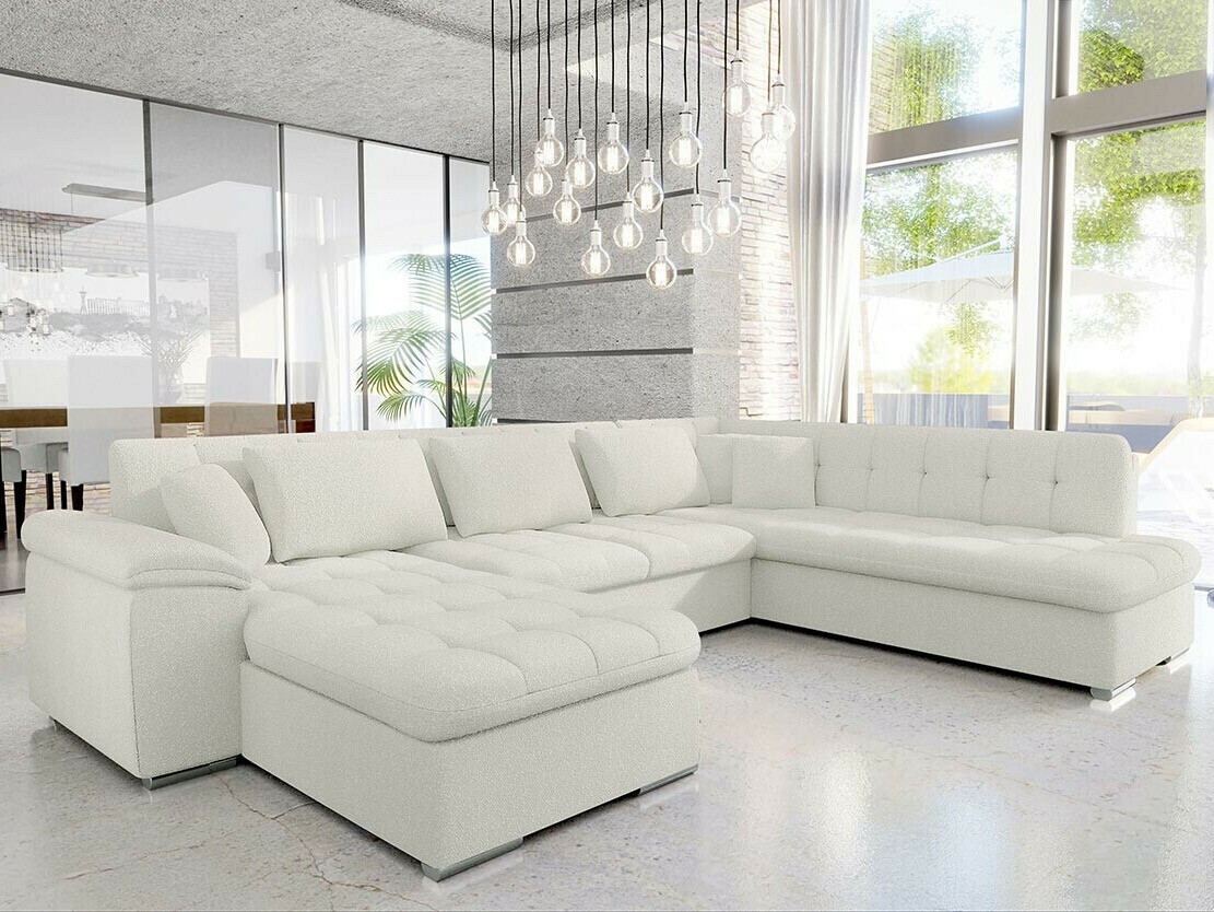 Minkštas kampas Comfivo Gemma VI (Boucle Baloo 2073)