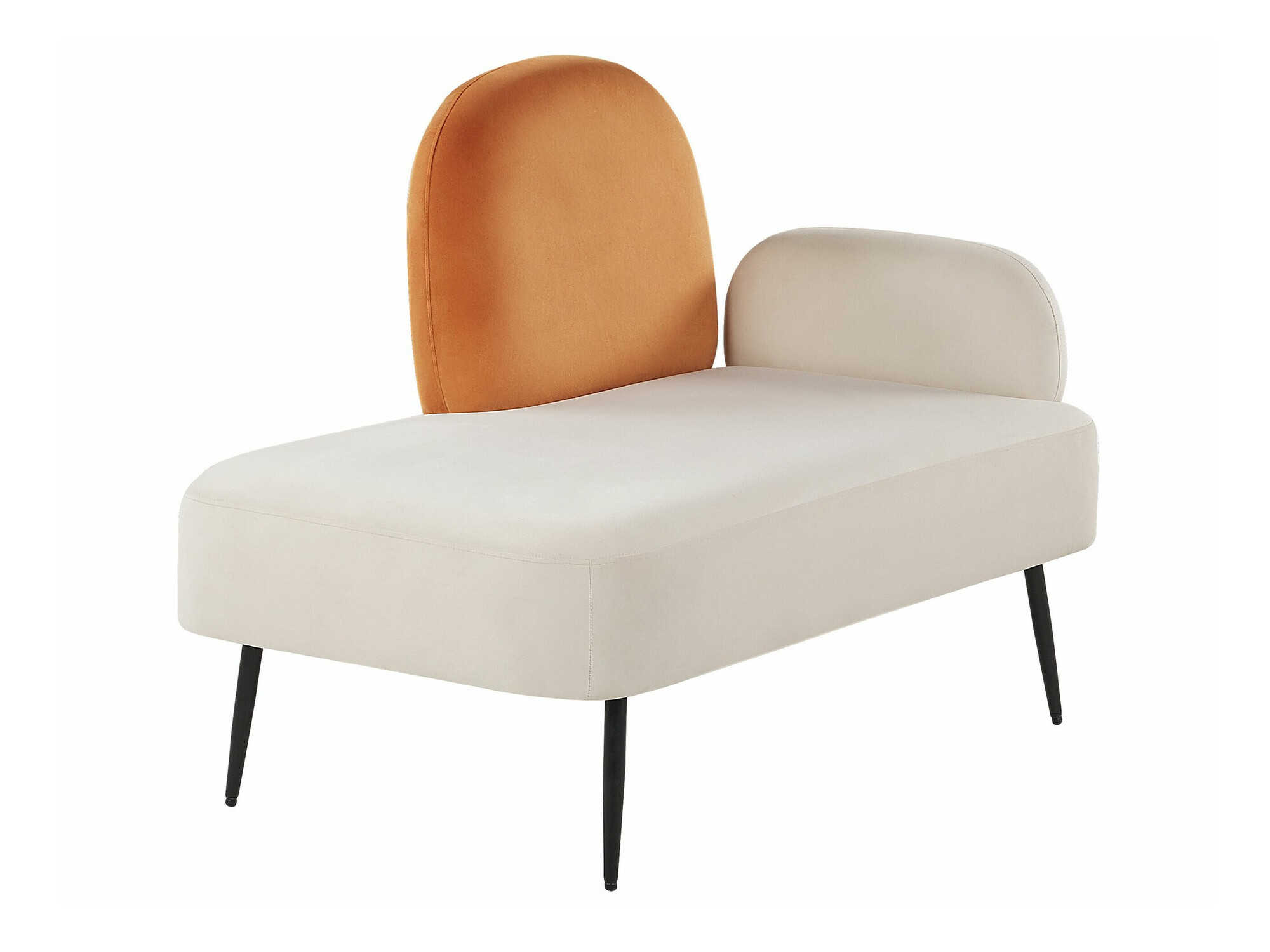 Kušetė Berwyn 1729 (Balta + Oranžinė)