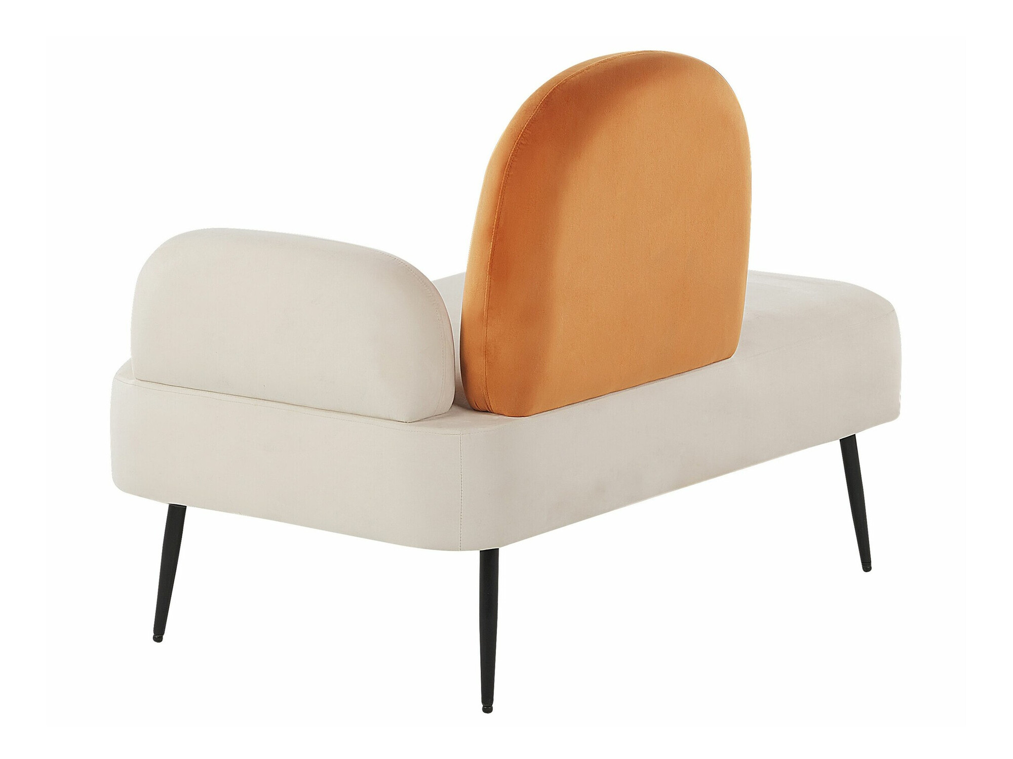 Kušetė Berwyn 1729 (Balta + Oranžinė)