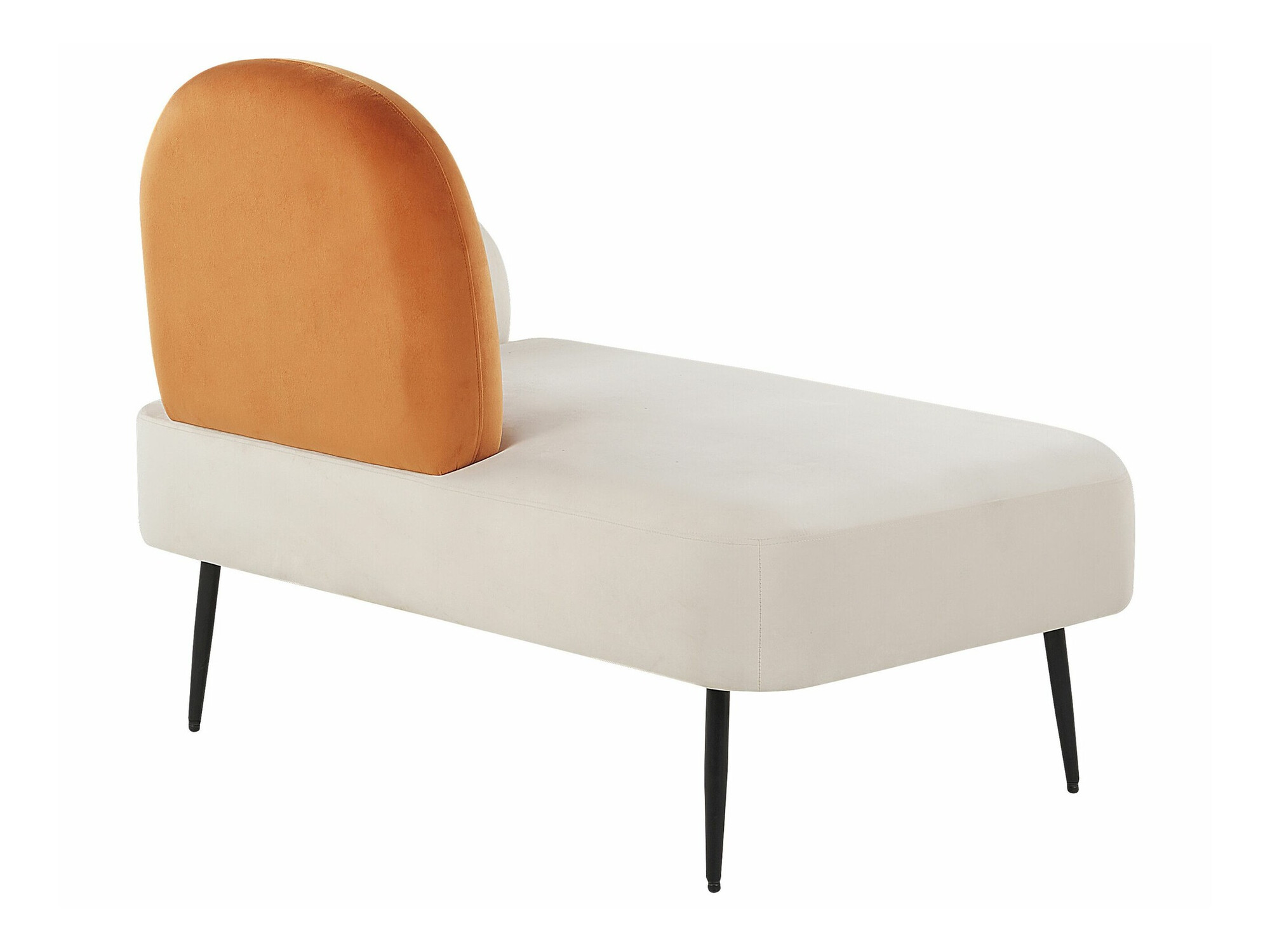 Kušetė Berwyn 1729 (Balta + Oranžinė)