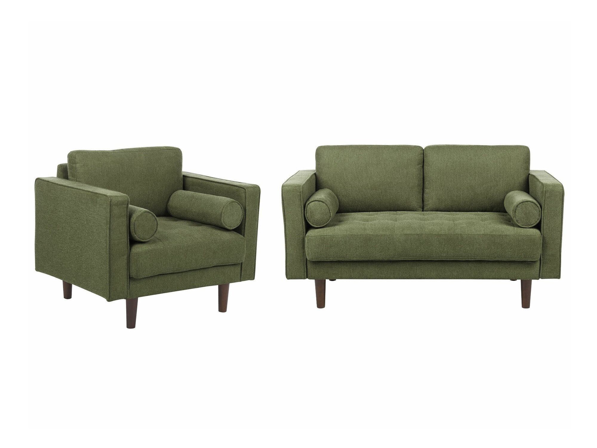 Minkštų baldų komplektas Berwyn 1735 (Žalia)