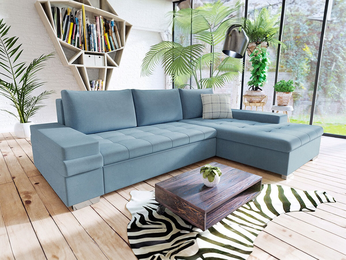 Minkštas kampas Comfivo 121 (Magic Velvet 2260 + Senegal 818)