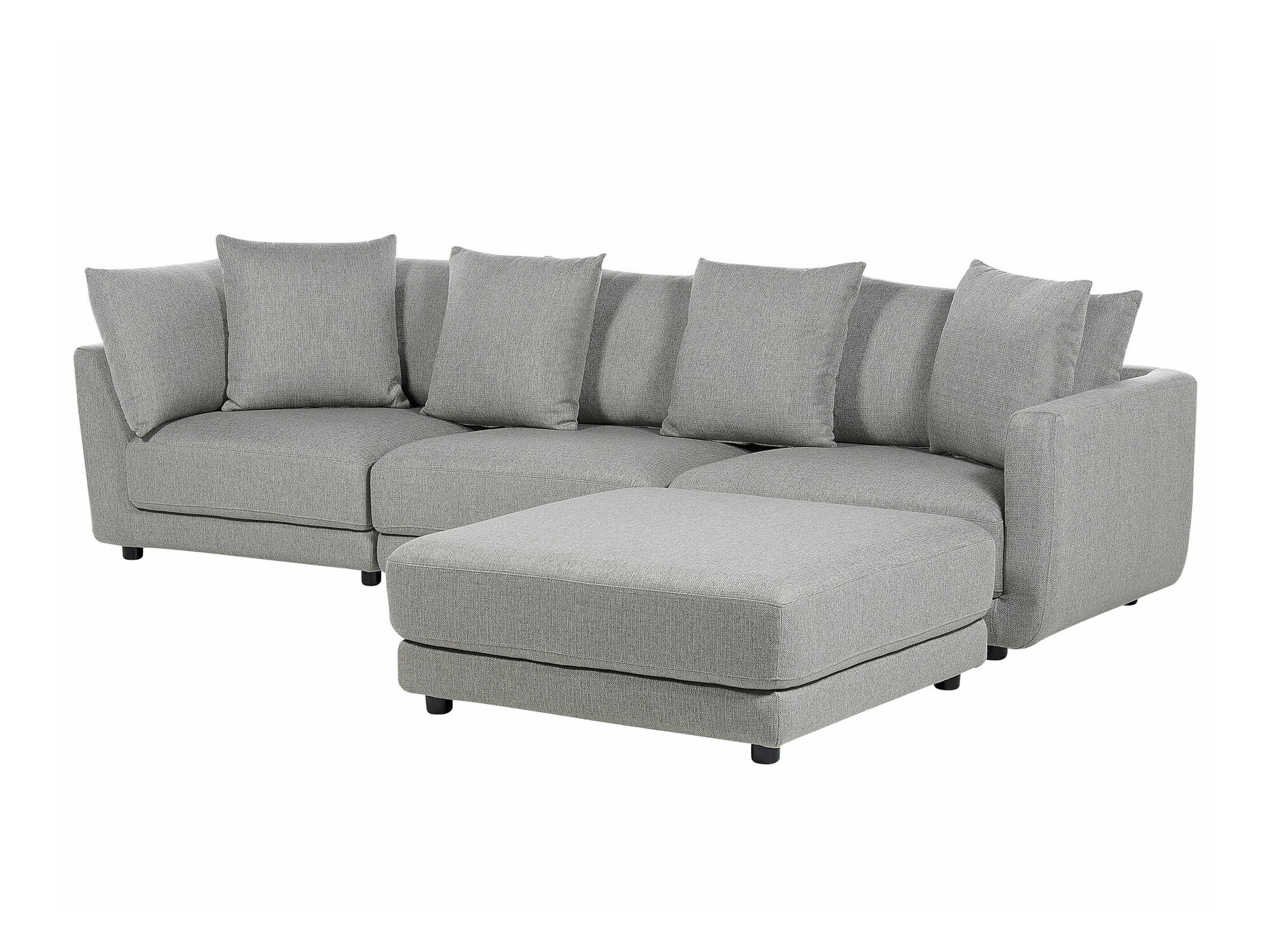 Minkštų baldų komplektas Berwyn 1741 (Šviesi pilka)