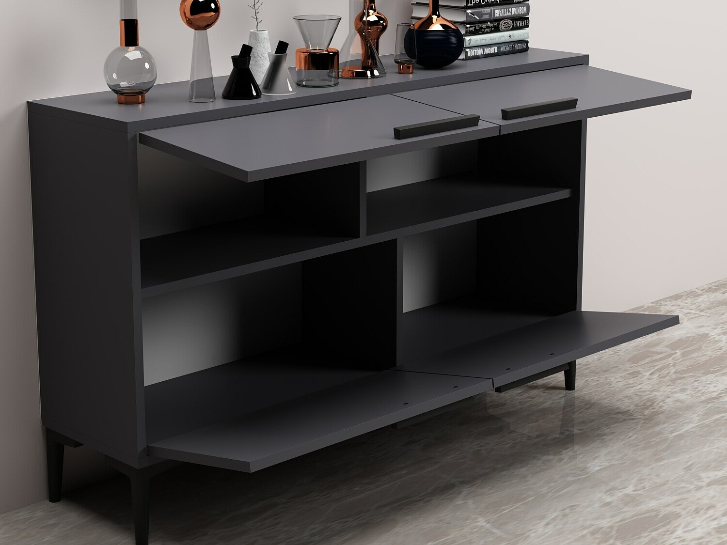 Spintelė Kailua 1955 (Antracitas)