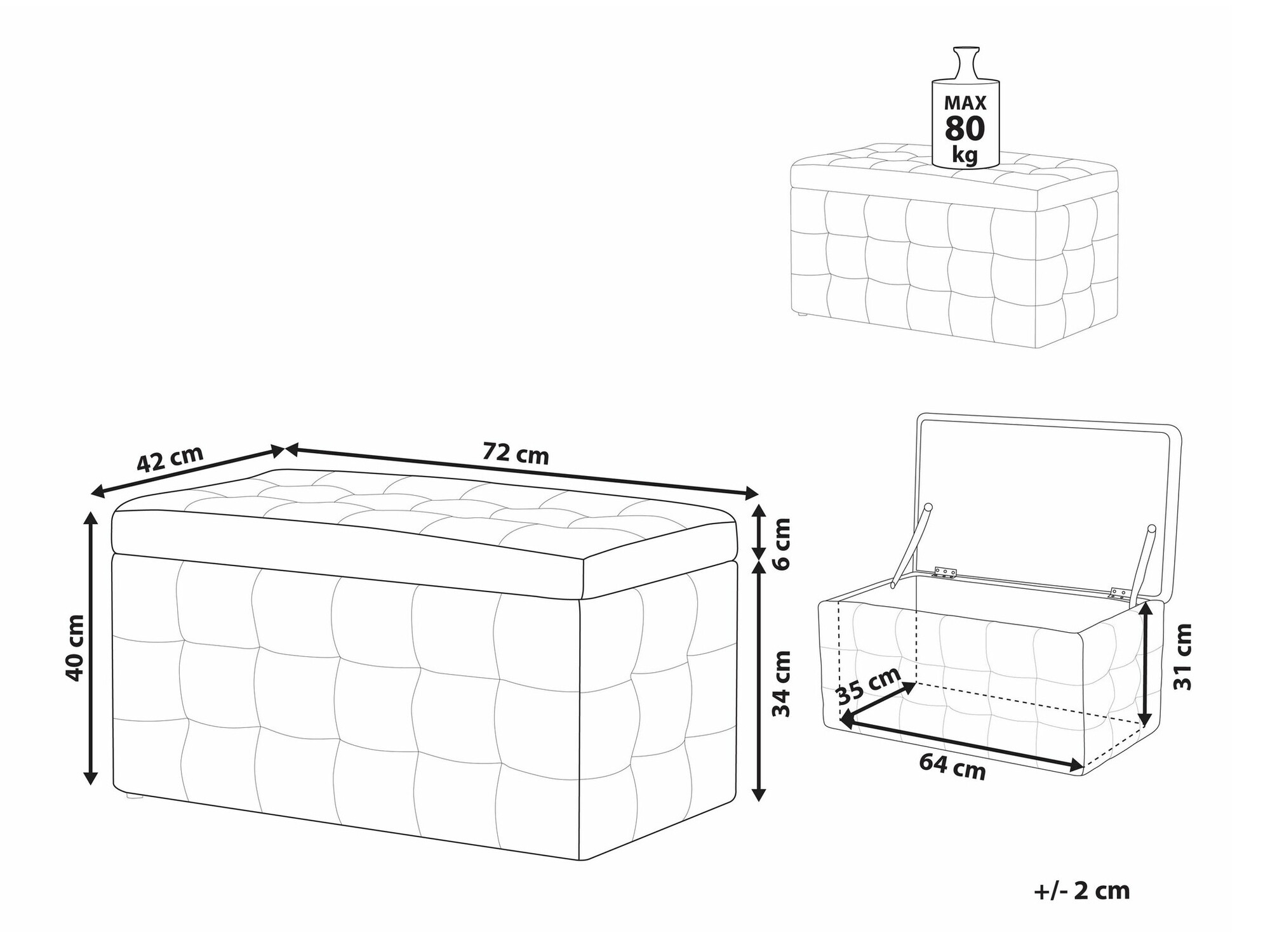 Minkštasuolis Berwyn 1754 (Turkis)
