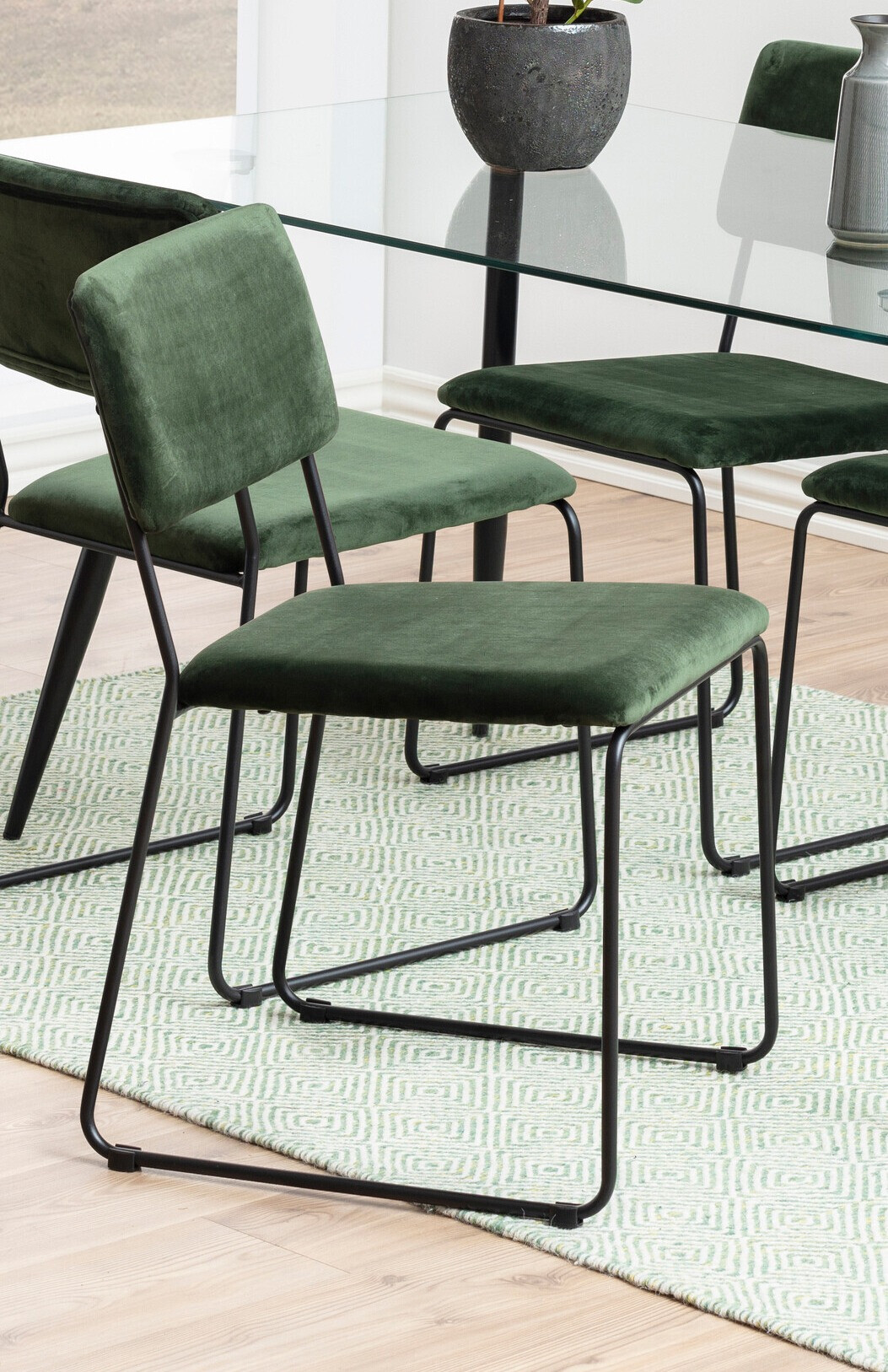 Kėdė Norsica 266 (Tamsi žalia)