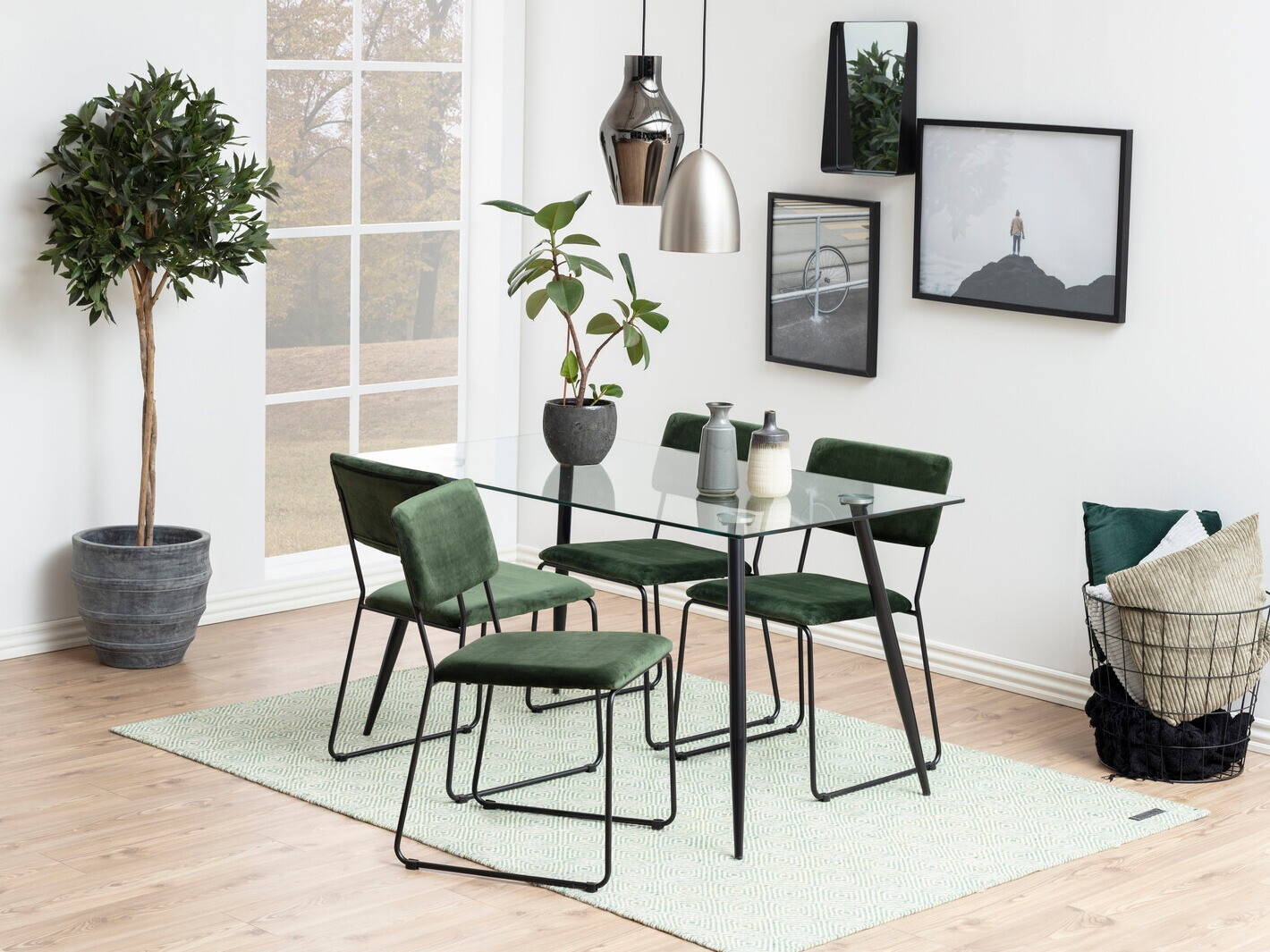 Kėdė Norsica 266 (Tamsi žalia)