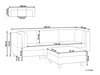 Modulinė sofa Elbmeli 100 (Beige)