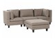 Modulinė sofa Elbmeli 100 (Ruda)