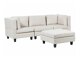 Modulinė sofa Elbmeli 100 (Smėlinė)
