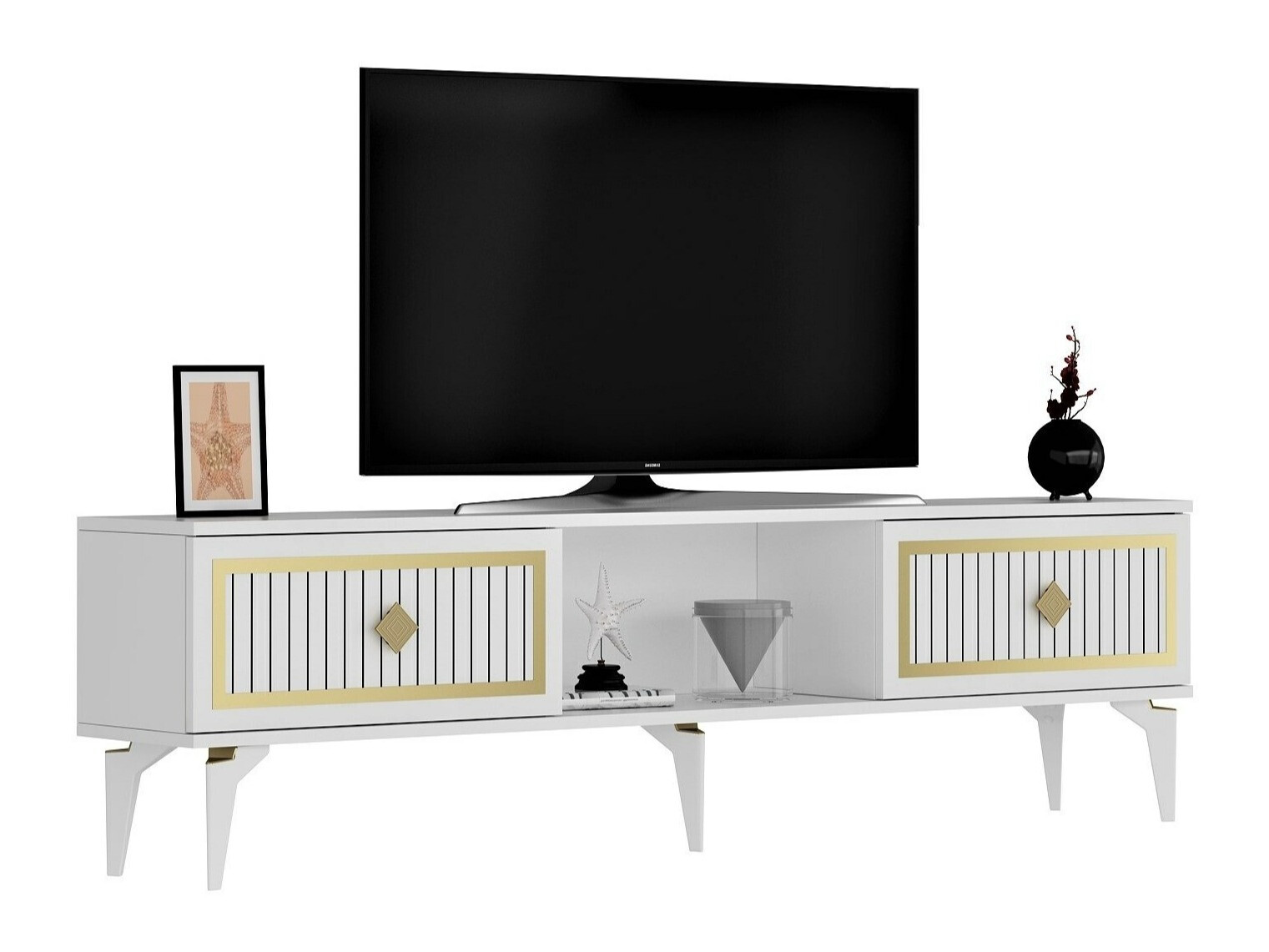 TV staliukas Kailua 1986 (Balta)