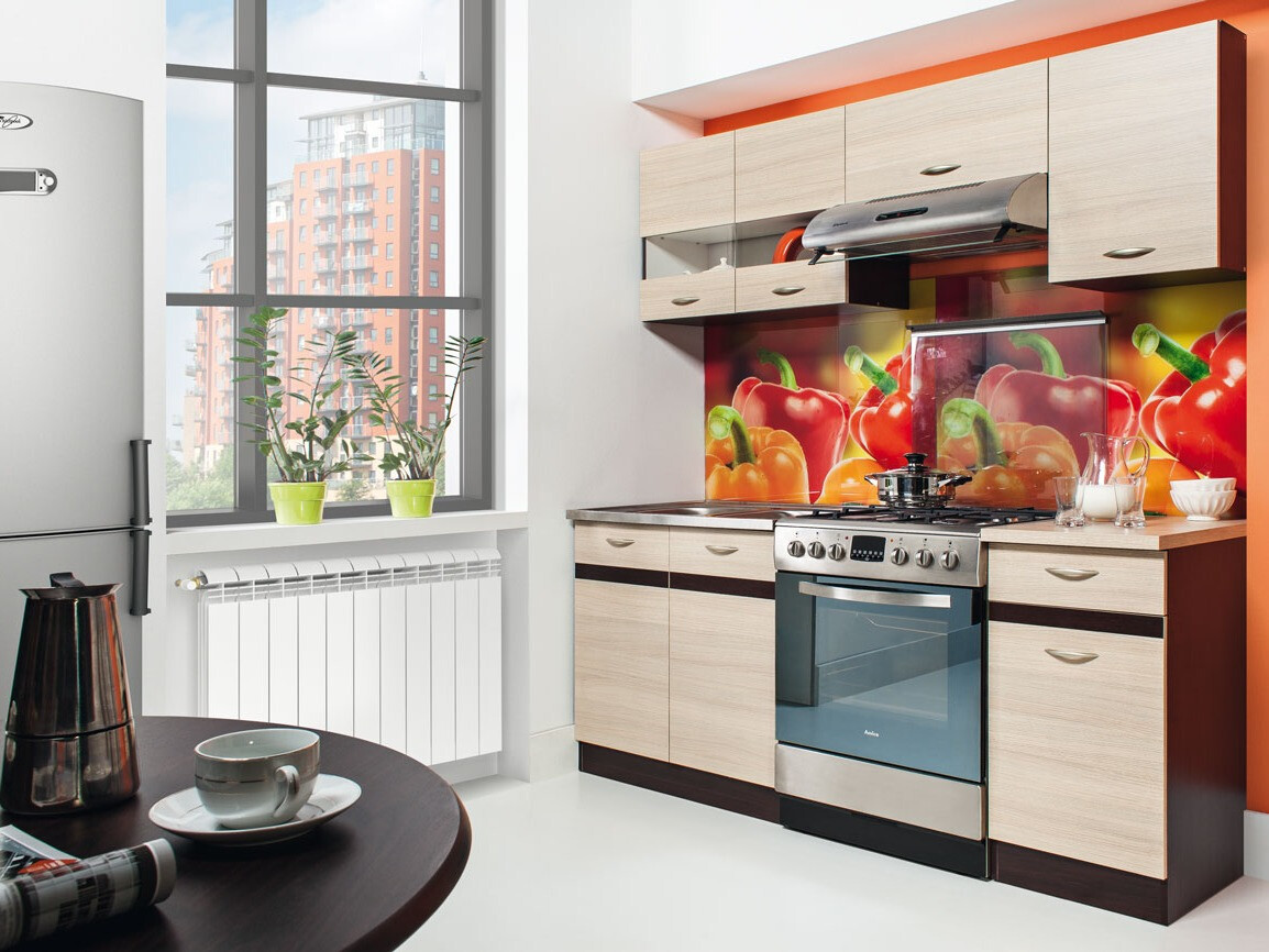 Modulinė pakabinama kampinė spintelė Eli 106