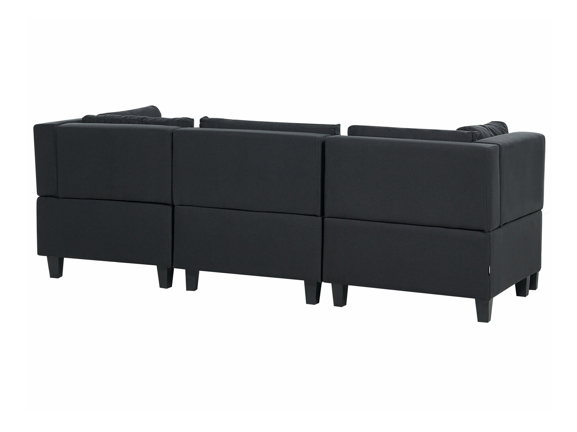 Modulinė sofa Elbmeli 100 (Juoda)