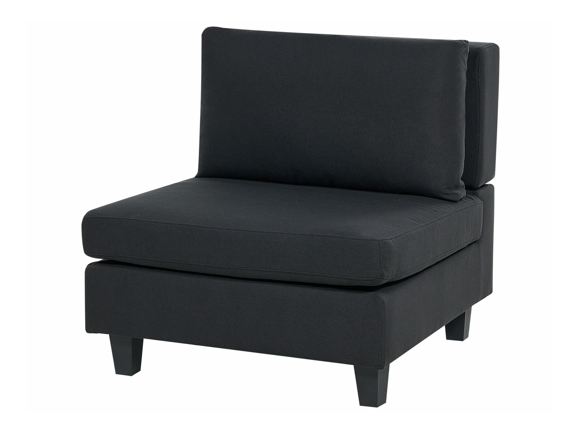 Modulinė sofa Elbmeli 100 (Juoda)
