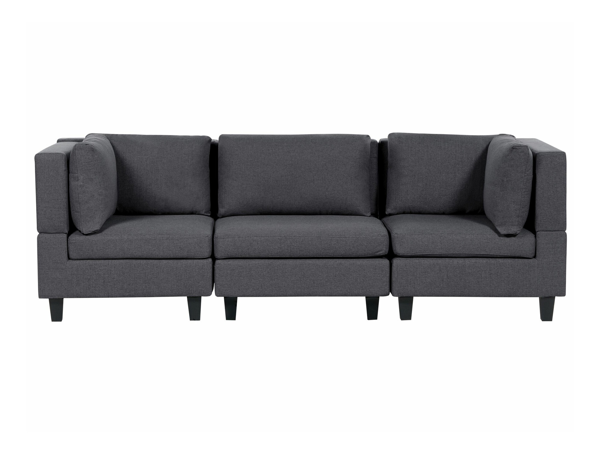 Modulinė sofa Elbmeli 100 (Tamsi pilka)