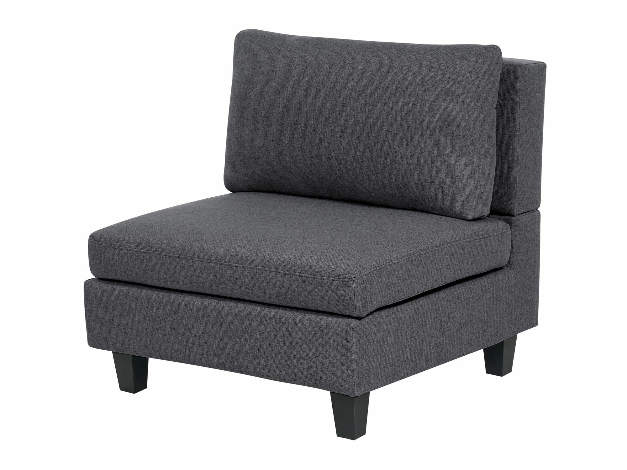 Modulinė sofa Elbmeli 100 (Tamsi pilka)