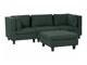 Modulinė sofa Elbmeli 100 (Žalia)