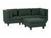 Modulinė sofa Elbmeli 100 (Žalia)