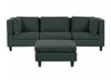 Modulinė sofa Elbmeli 100 (Žalia)