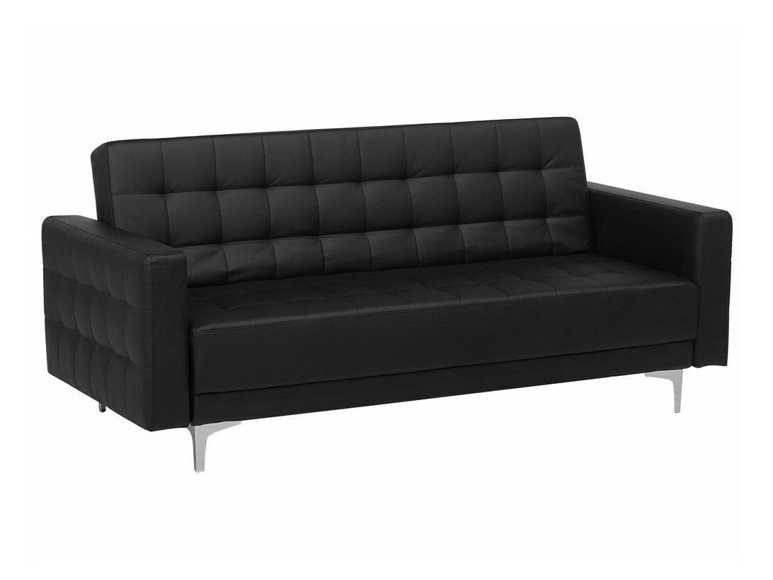 Minkštų baldų komplektas Felvena 113 (Juoda)