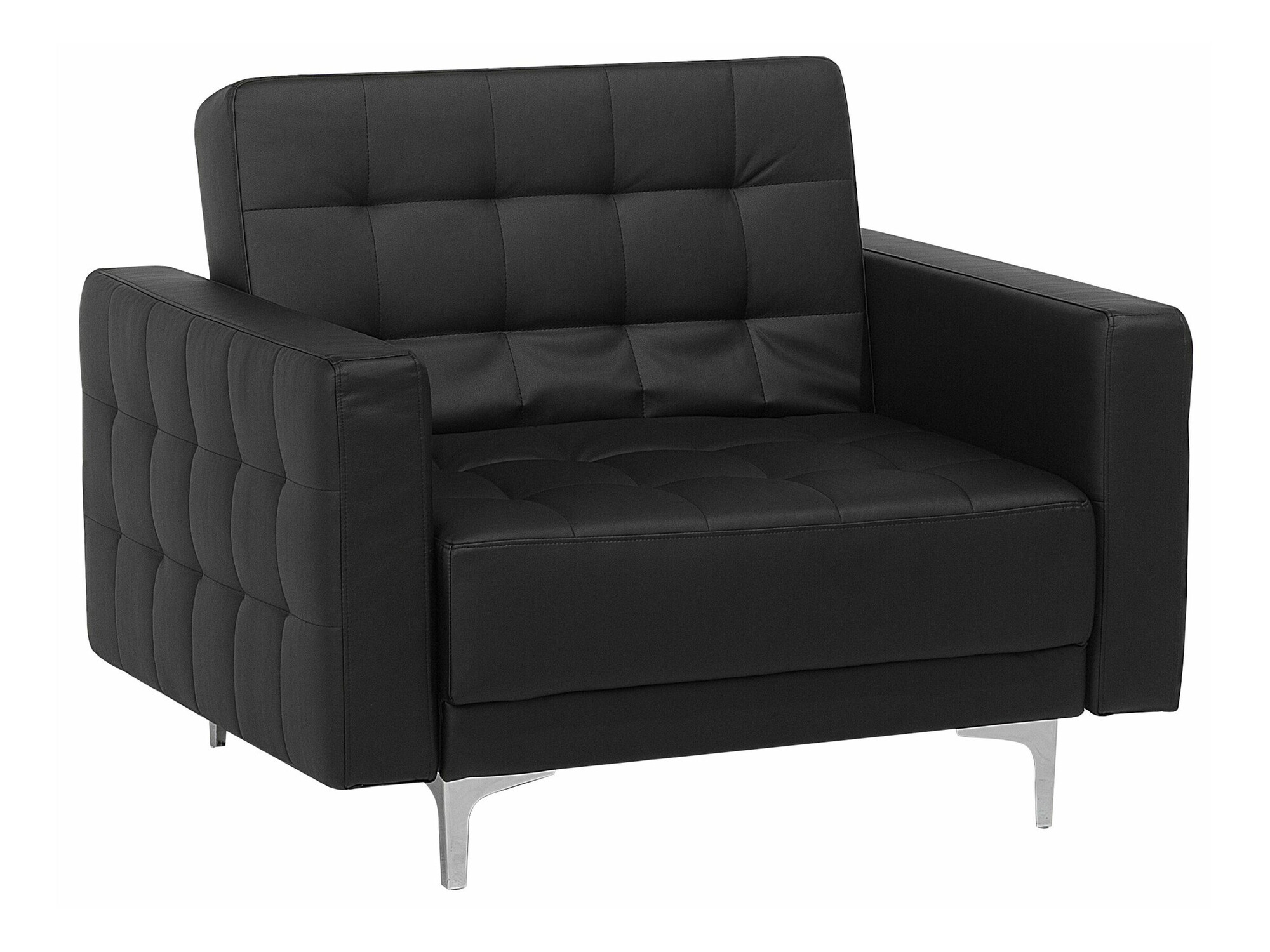 Minkštų baldų komplektas Felvena 113 (Juoda)