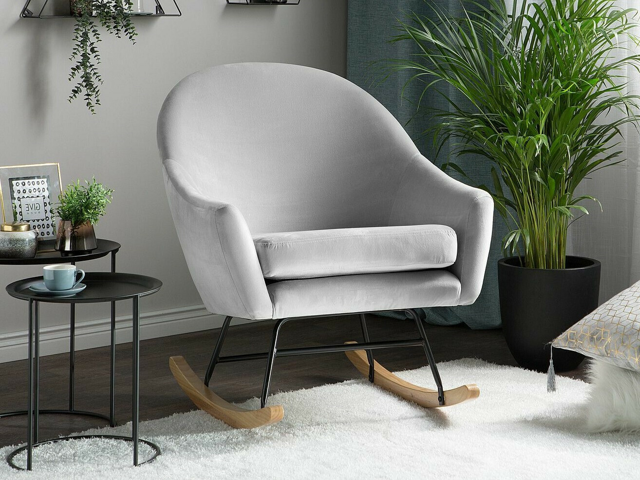 Supama kėdė Berwyn 1216 (Šviesi pilka)