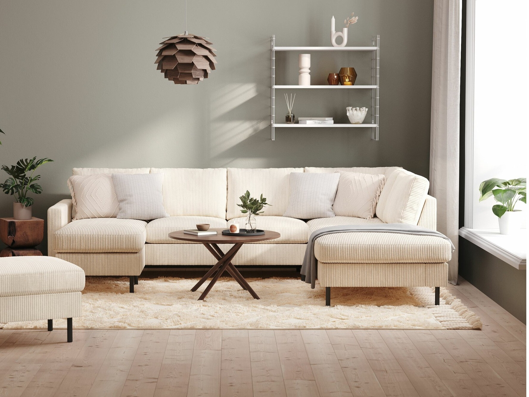 Minkštas kampas Tenfloa 104 (Lincoln 03)