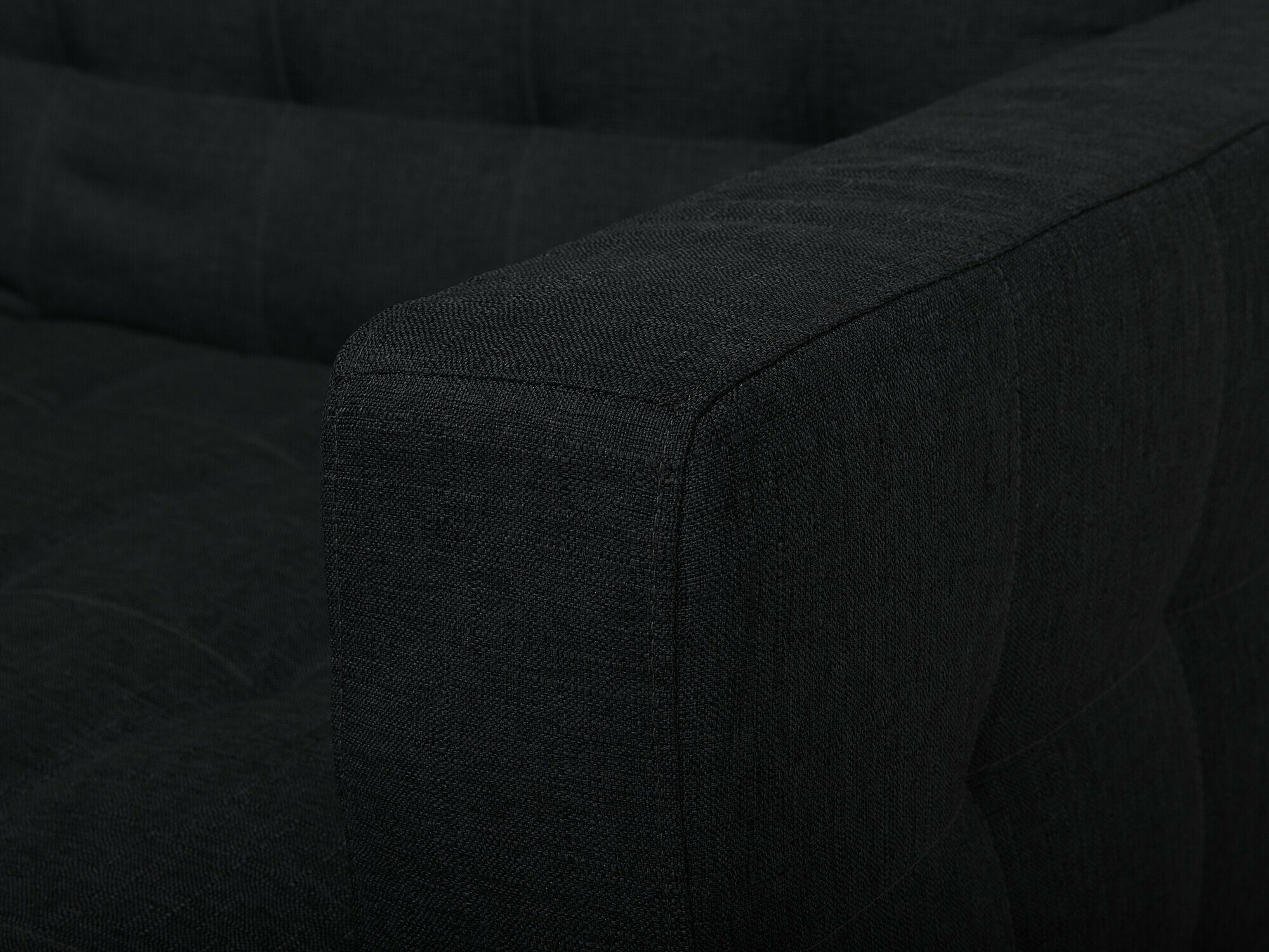 Minkštų baldų komplektas Felvena 113 (Grafitas)