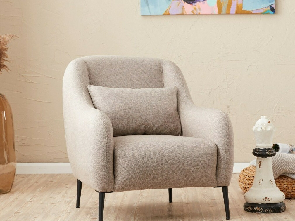 Fotelis Altadena 126 (Kreminė)