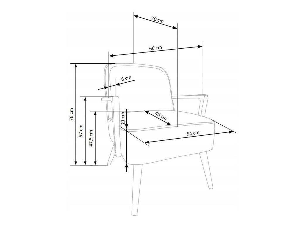 Fotelis Houston 1592