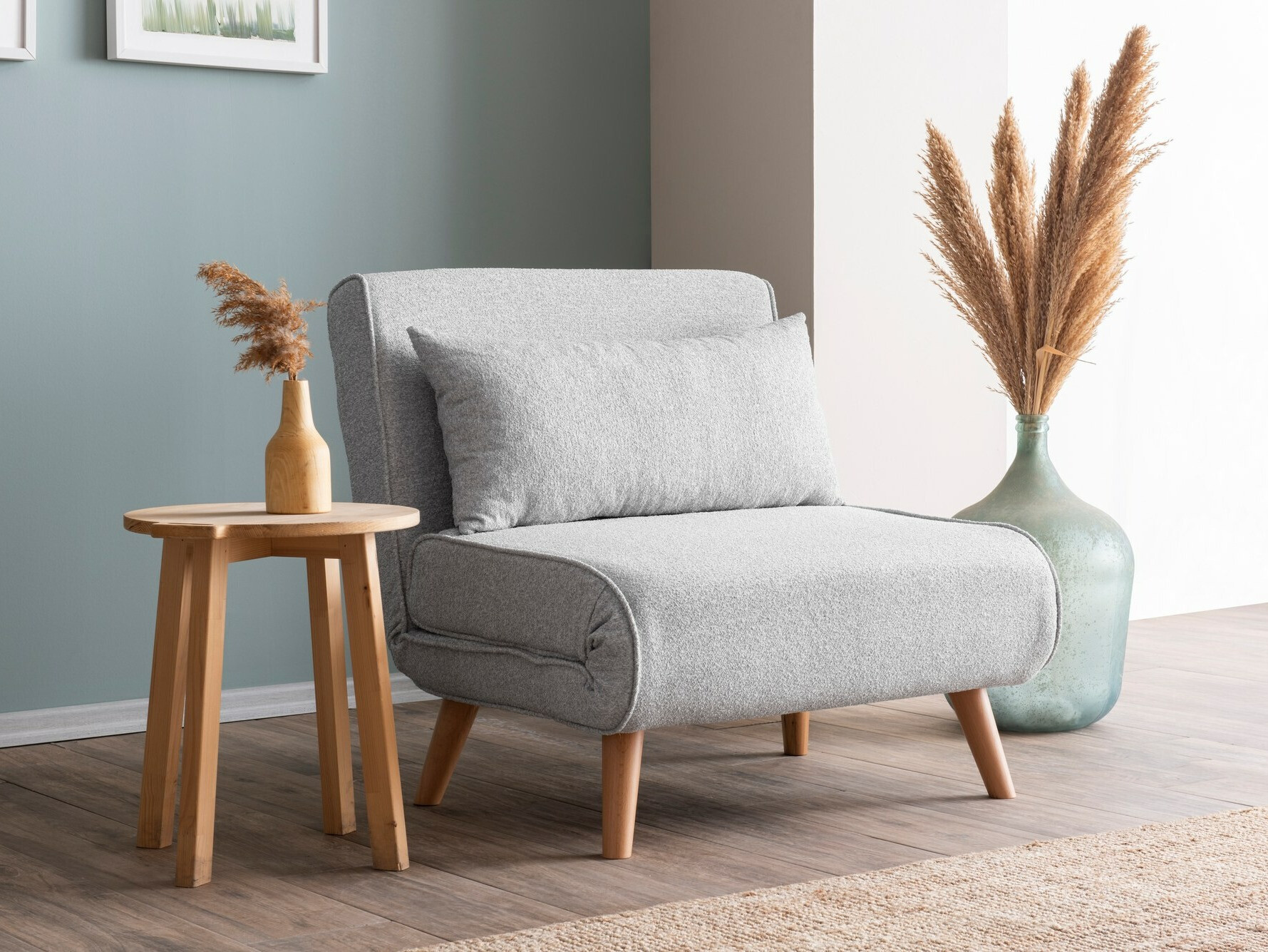 Fotelis Altadena 557 (Šviesi pilka)