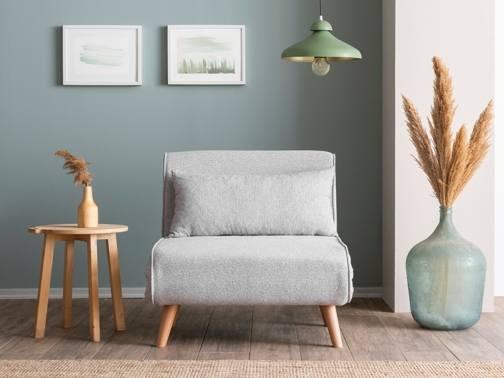 Fotelis Altadena 557 (Šviesi pilka)