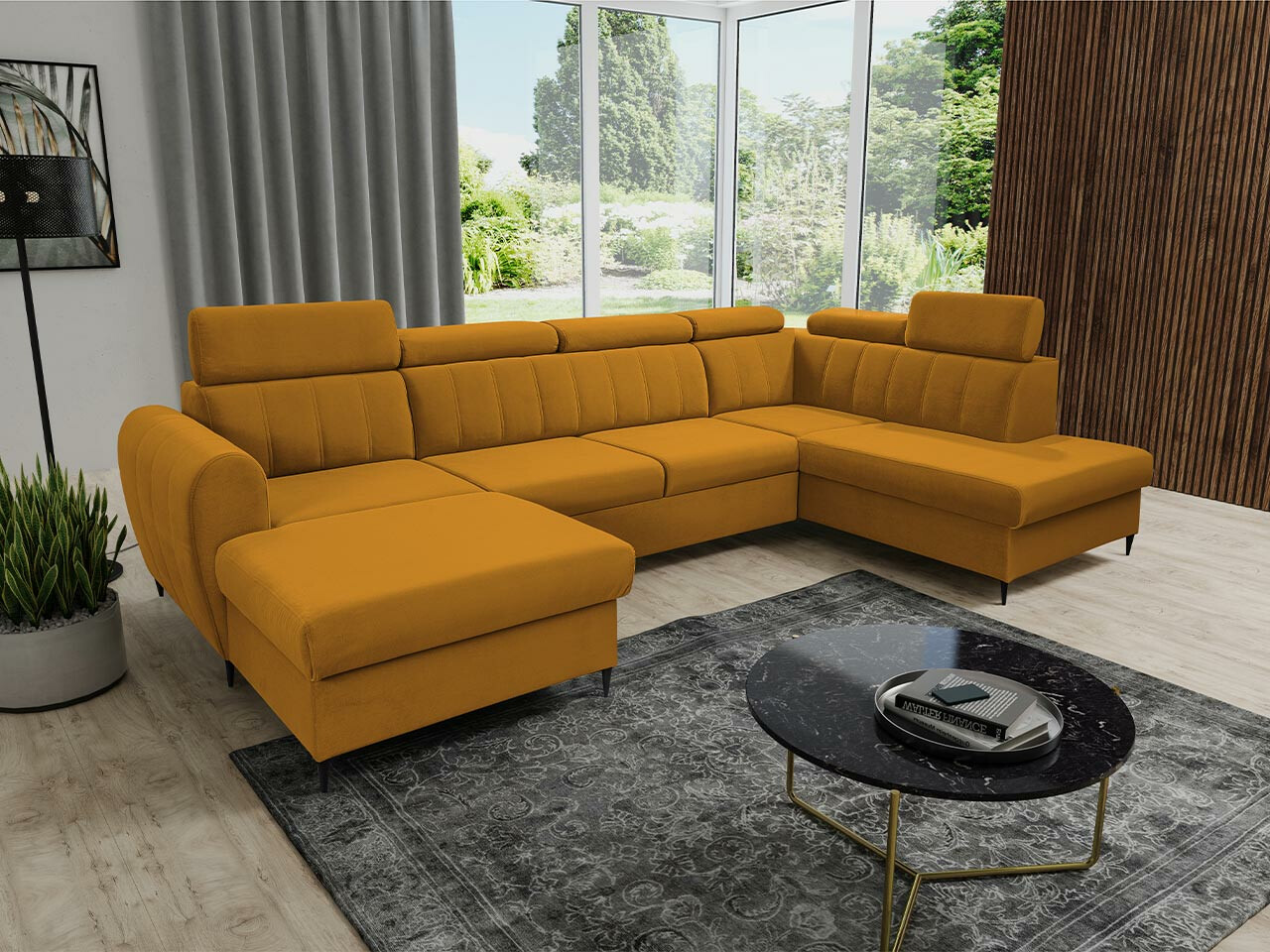 U formos minkšti kampai pritaikyti siurbliui robotui