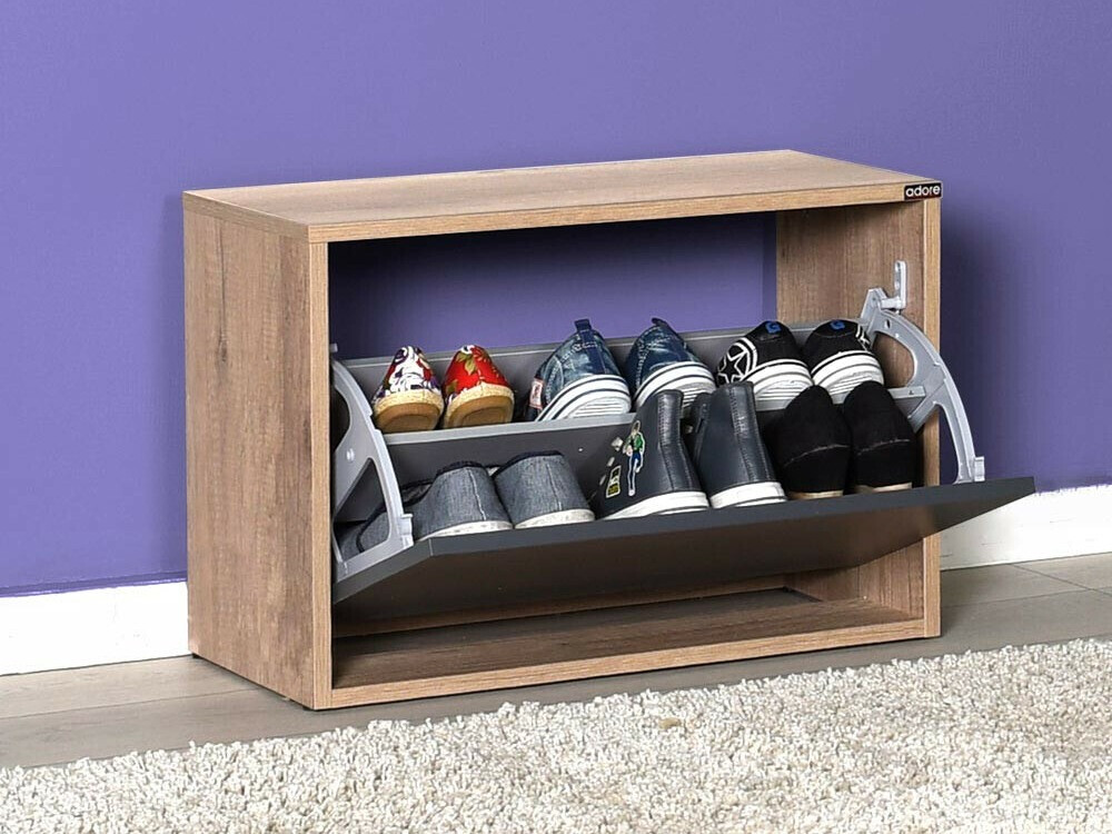 Batų dėžė Kailua 1043 (Riešutas + Antracitas)