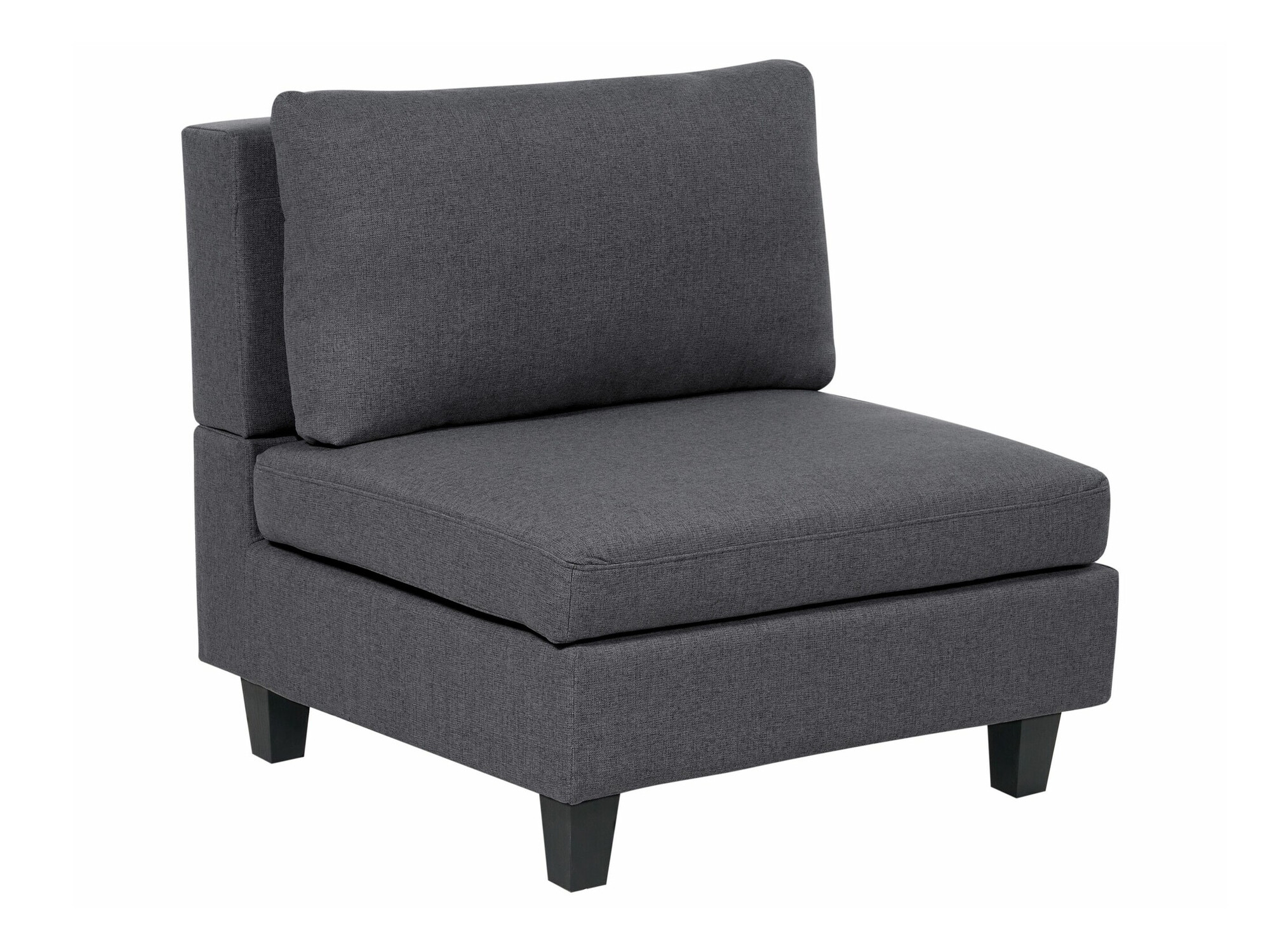 Modulinis fotelis Elbmeli 101 (Tamsi pilka)