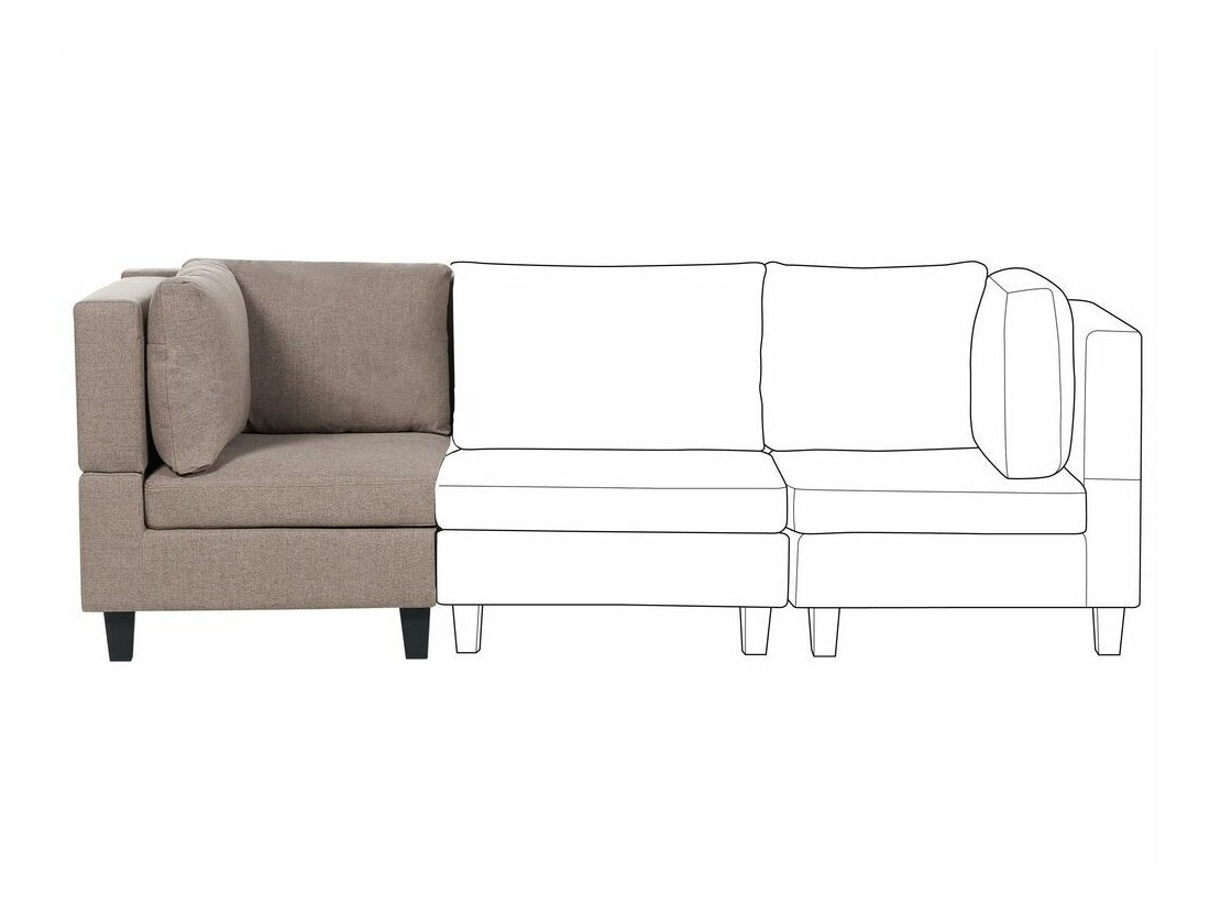 Modulinė sėdimoji dalis Elbmeli 102 (Ruda)
