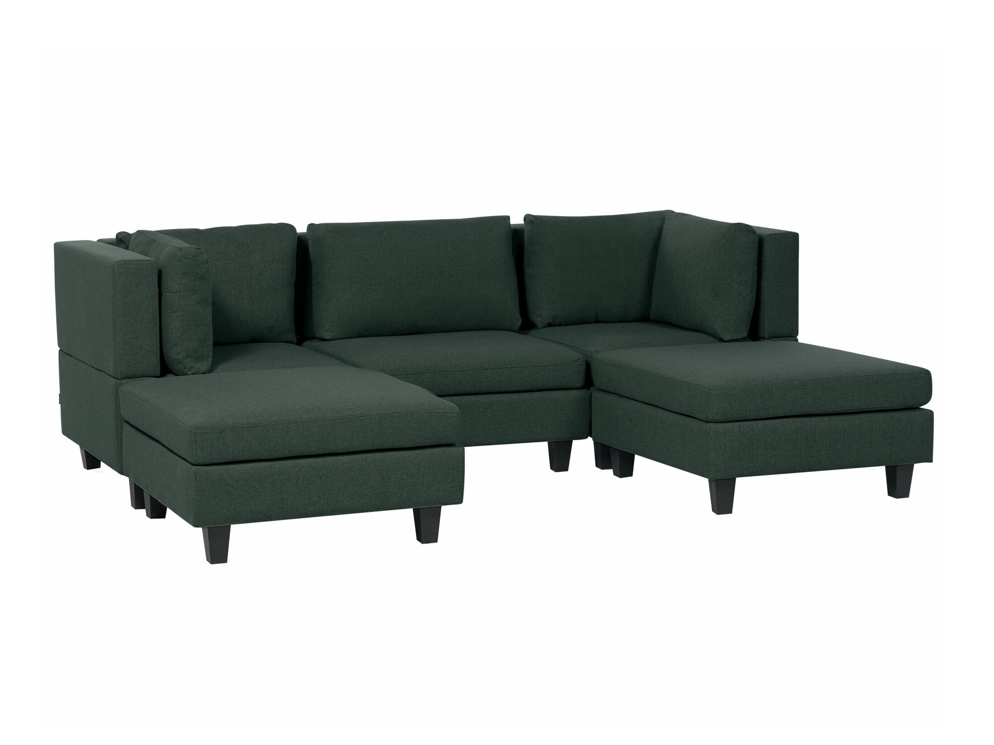 Modulinis minkštas kampas Elbmeli 104 (Žalia)