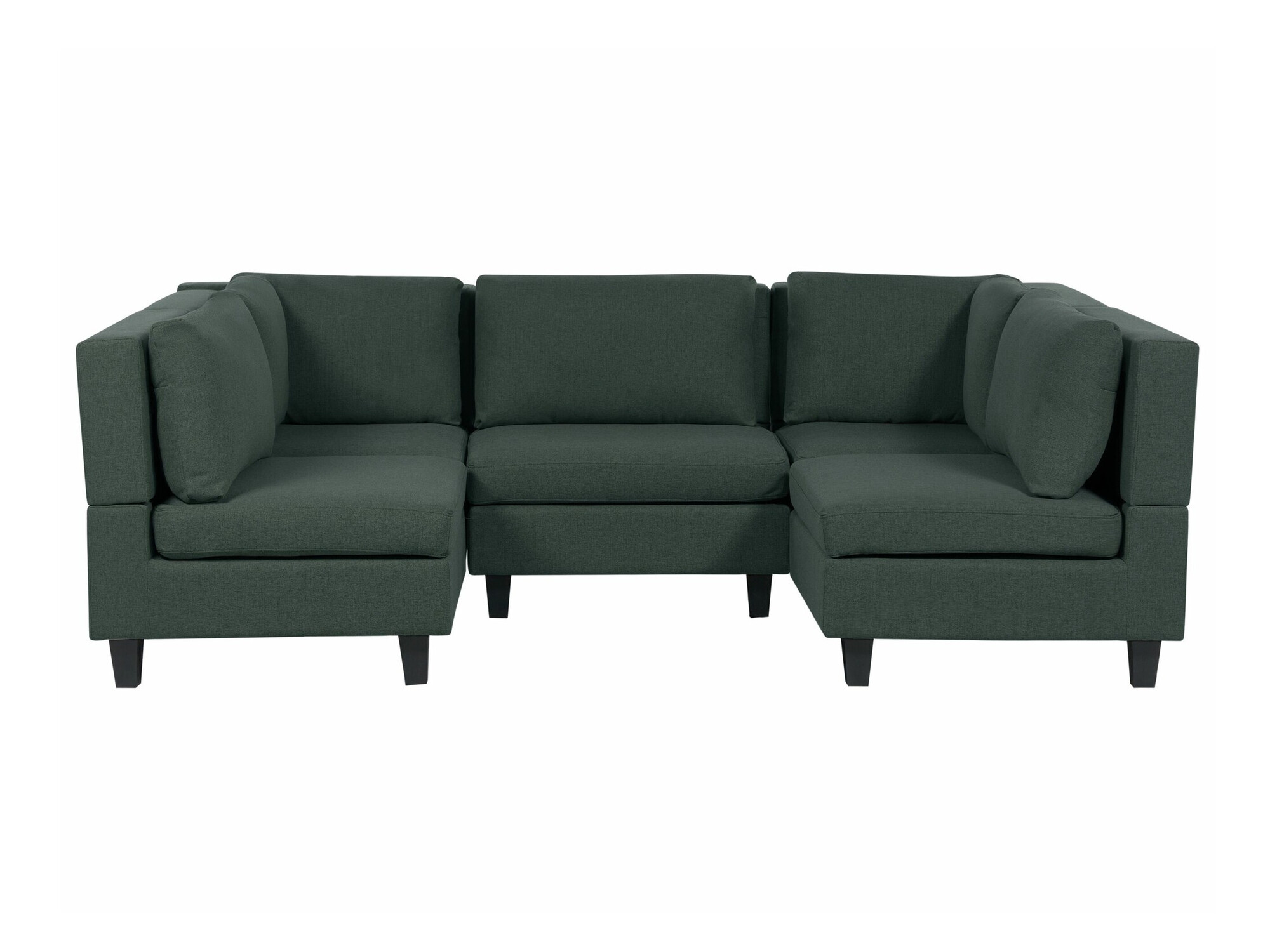 Modulinis minkštas kampas Elbmeli 104 (Žalia)