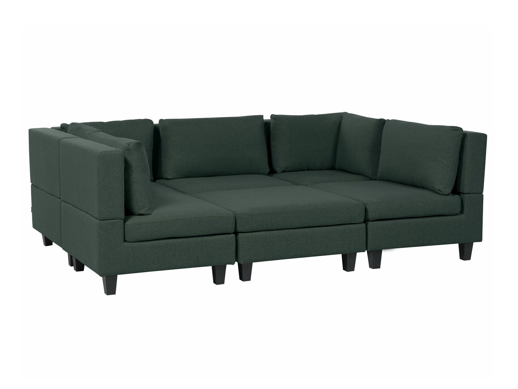 Modulinis minkštas kampas Elbmeli 104 (Žalia)