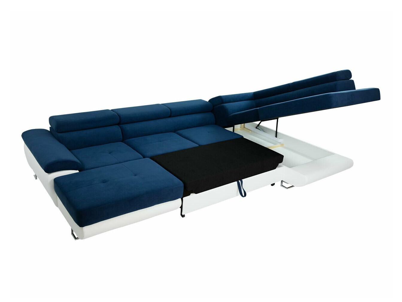 Minkštas kampas Comfivo Ruta IV (Soft 017 + Uttario Velvet 2979 + Uttario Velvet 2955 St)