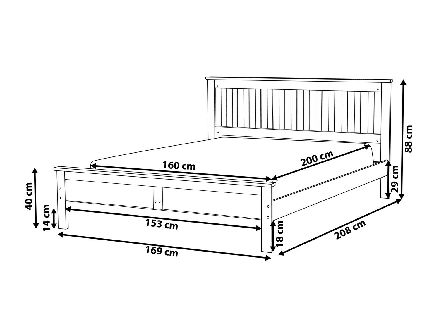 Lova Berwyn 600 (Tamsi ruda)