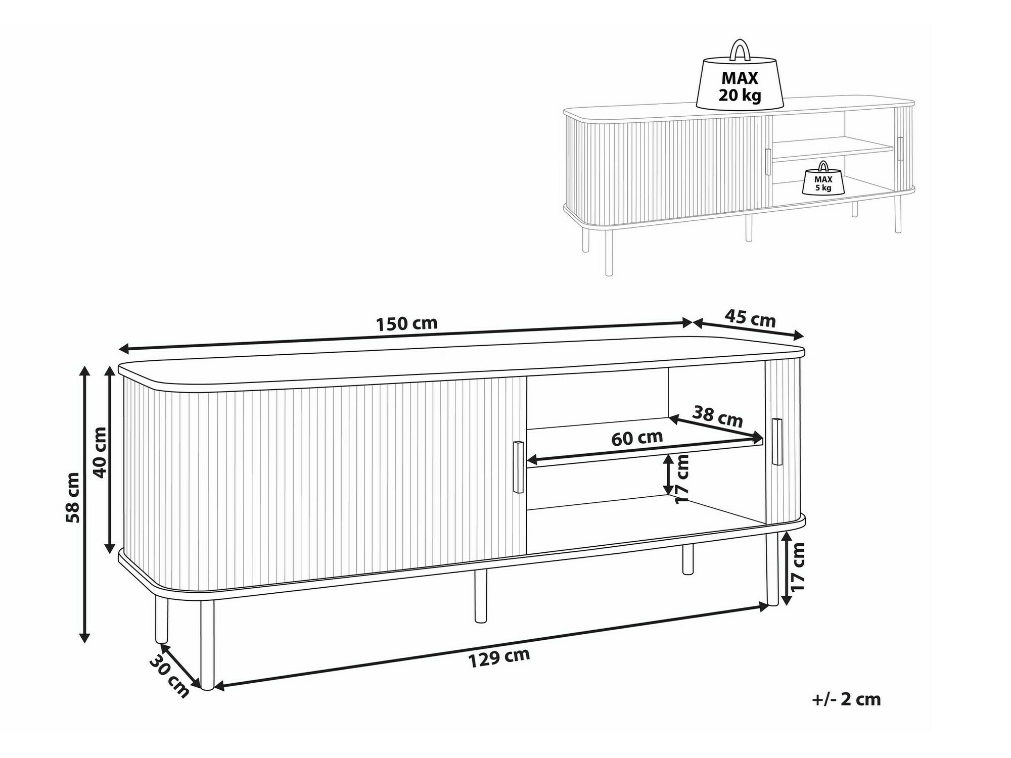 Svetainės komplektas Fencalu 106