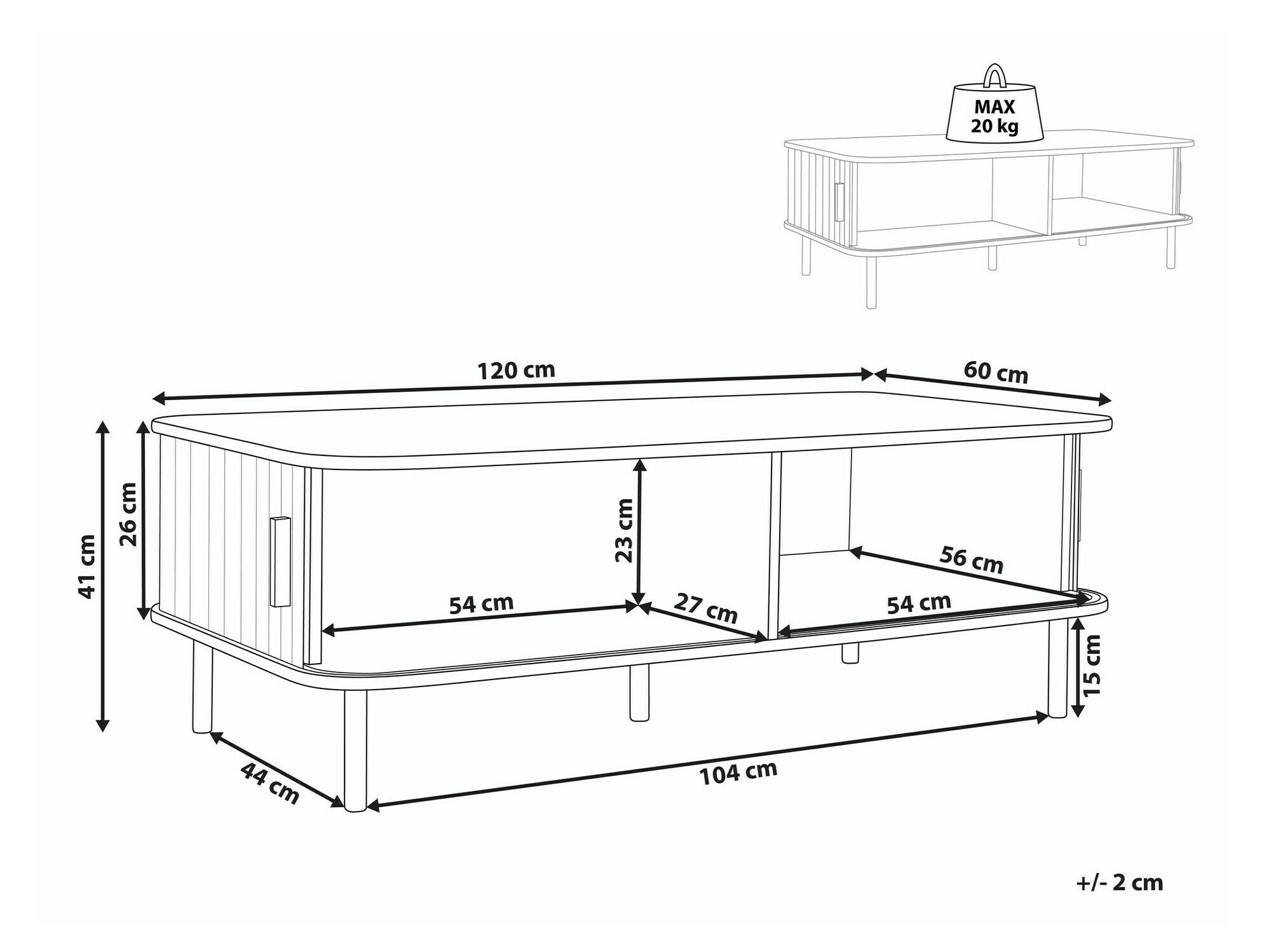 Svetainės komplektas Fencalu 106