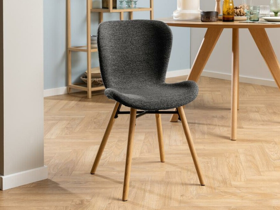 Kėdė Norsica 788 (Antracitas + Šviesus medis)