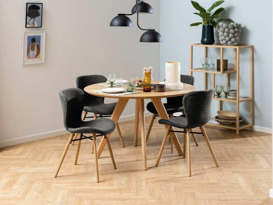 Kėdė Norsica 788 (Antracitas + Šviesus medis)