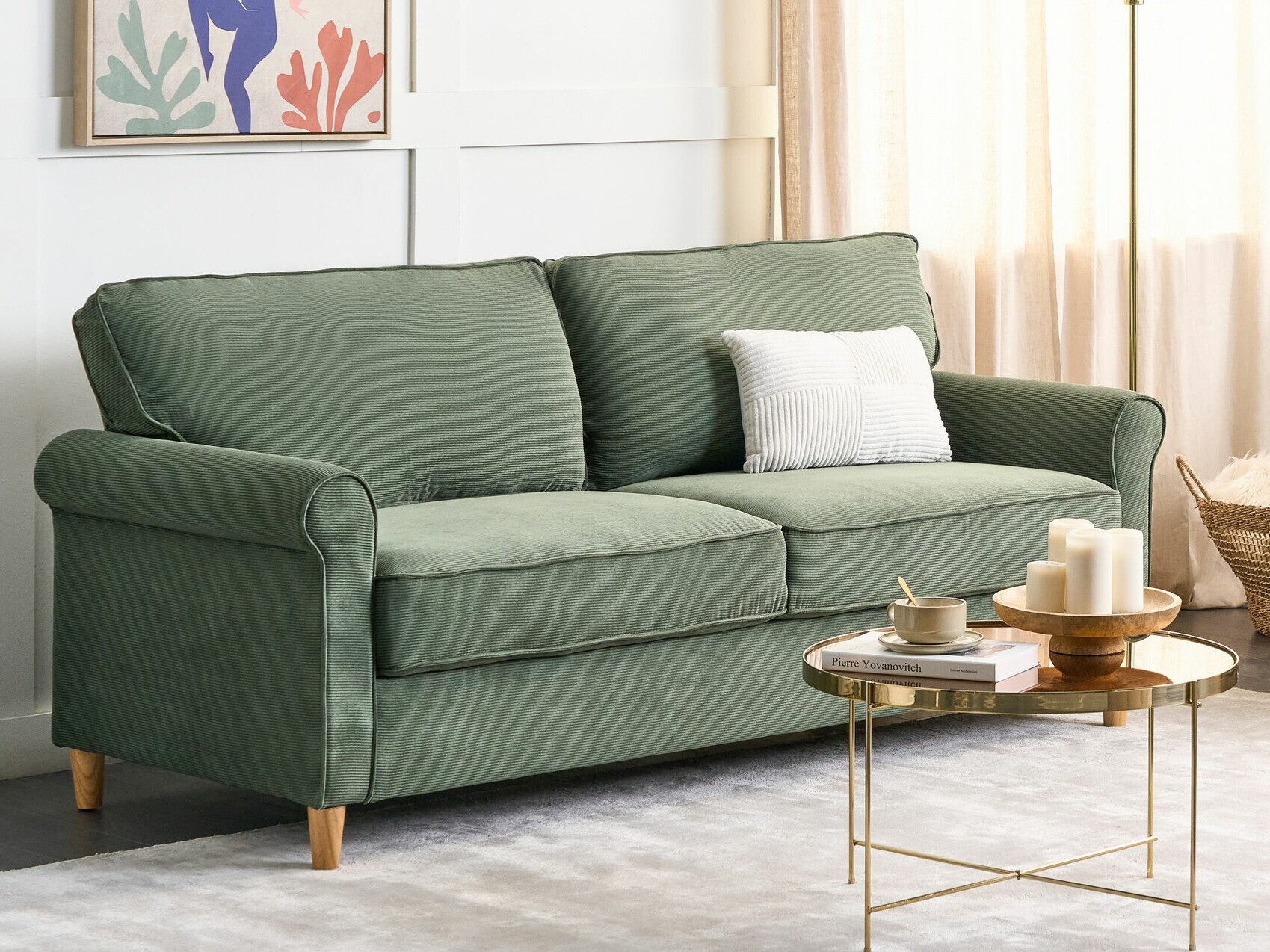 Sofa Berwyn 675 (Žalia)