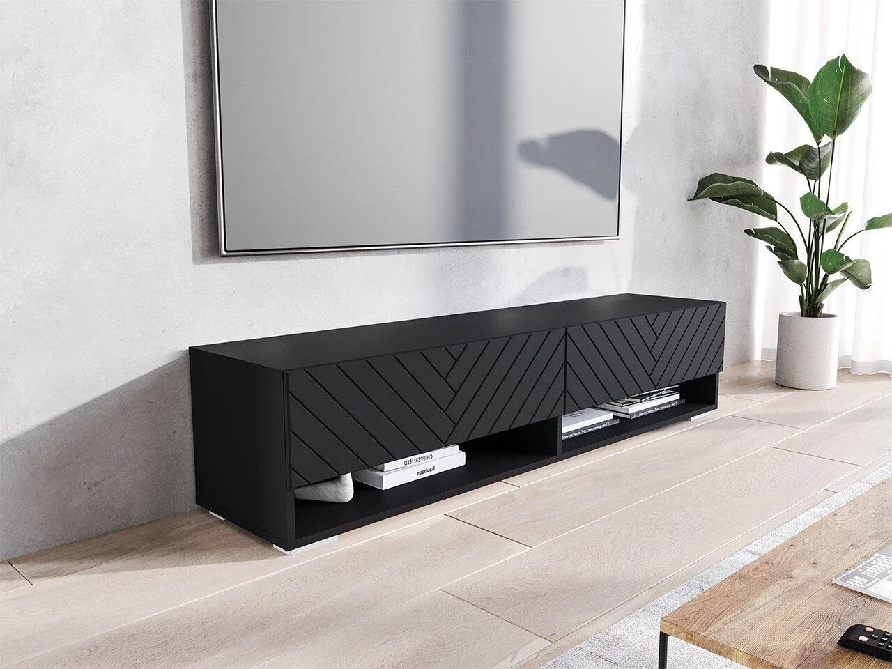 TV staliukas Sarasota 118 (Grafitas)