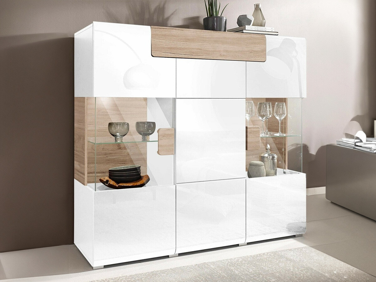 Spintelė Torsone 100 (Balta + Blizgi balta + San Remo ąžuolas)